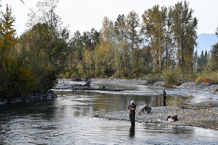 Lots of great fishing spots